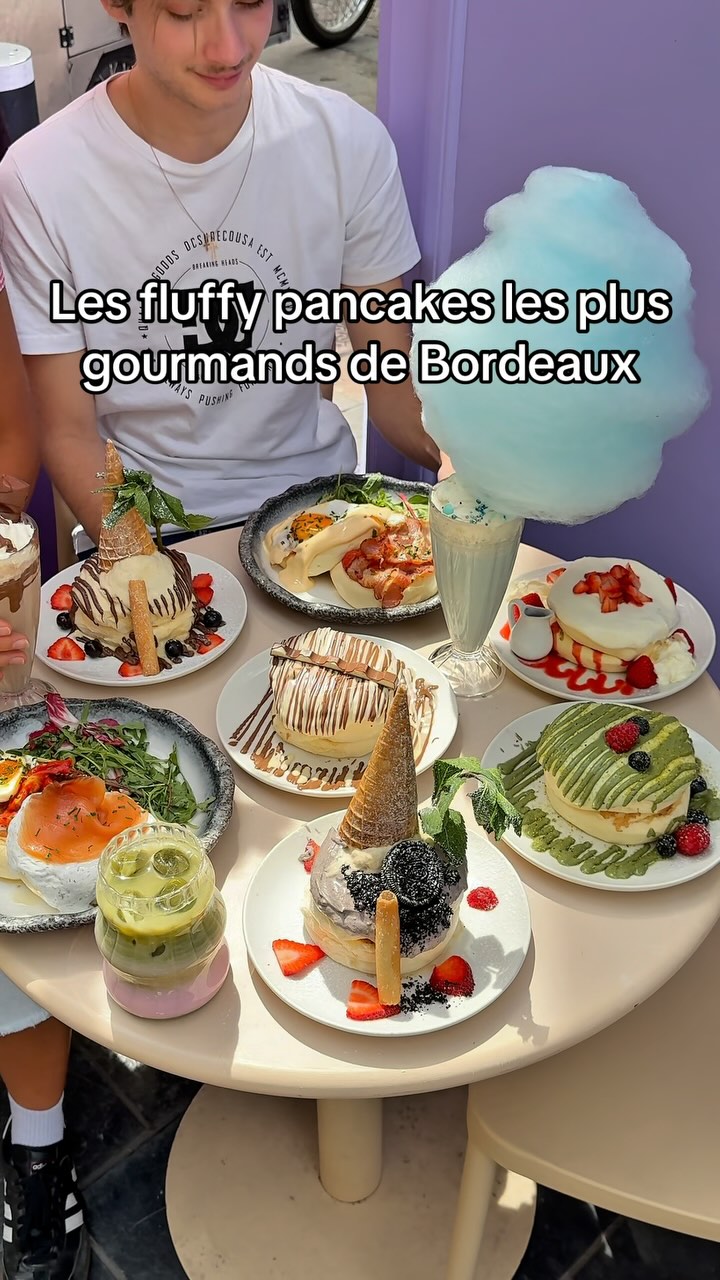 Gourmet Fluffy Pancakes In Bordeaux