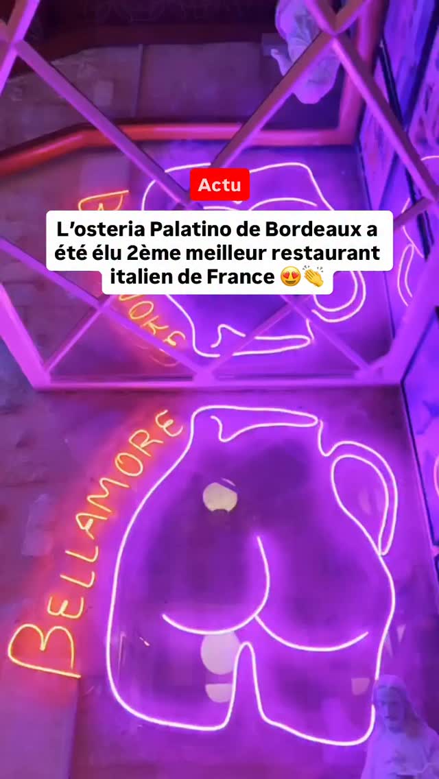 Palatino Ranks Among France's Best Italian Restaurants