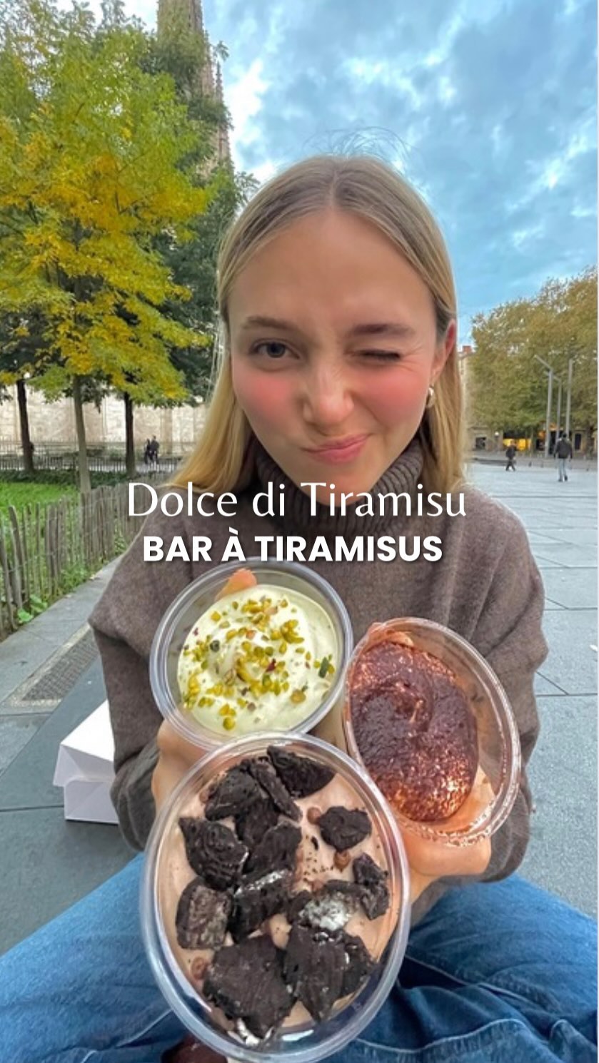 Bordeaux Tiramisu Bar Offers Italian Desserts
