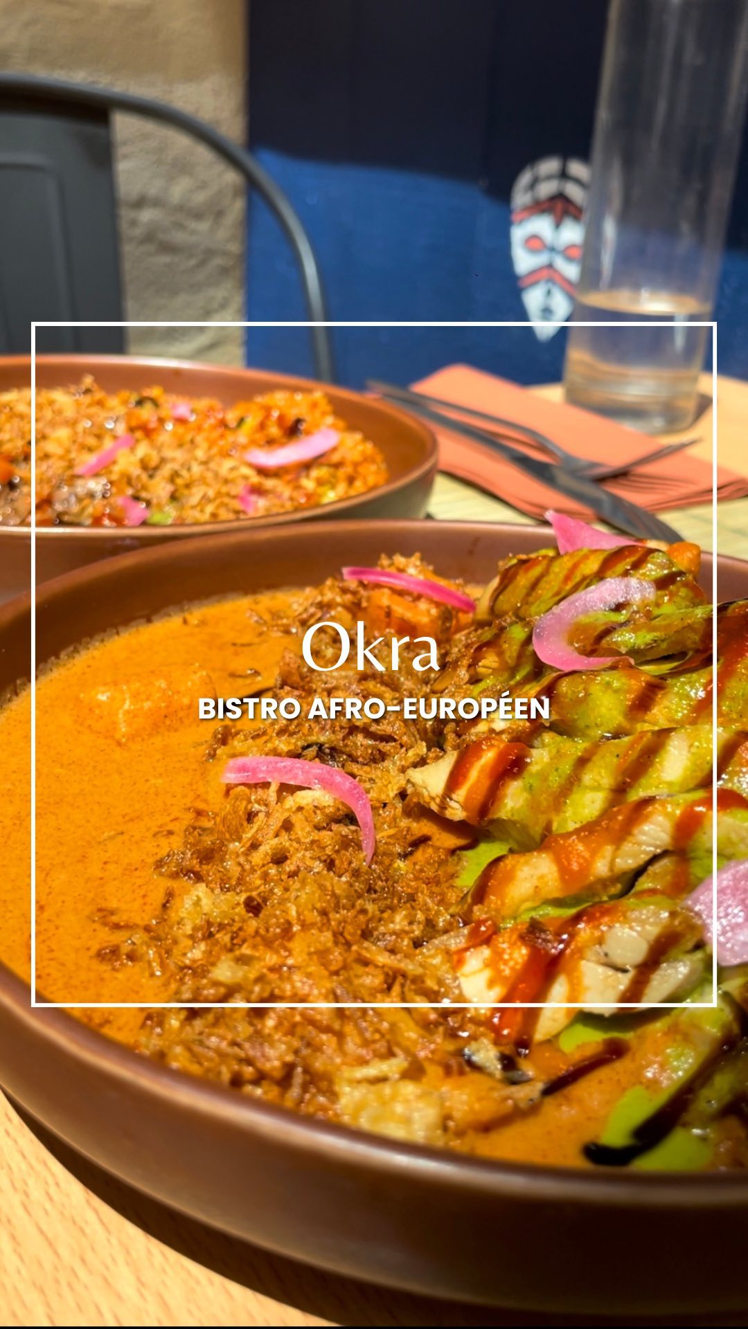 Okra's African-Inspired Lunch Menu