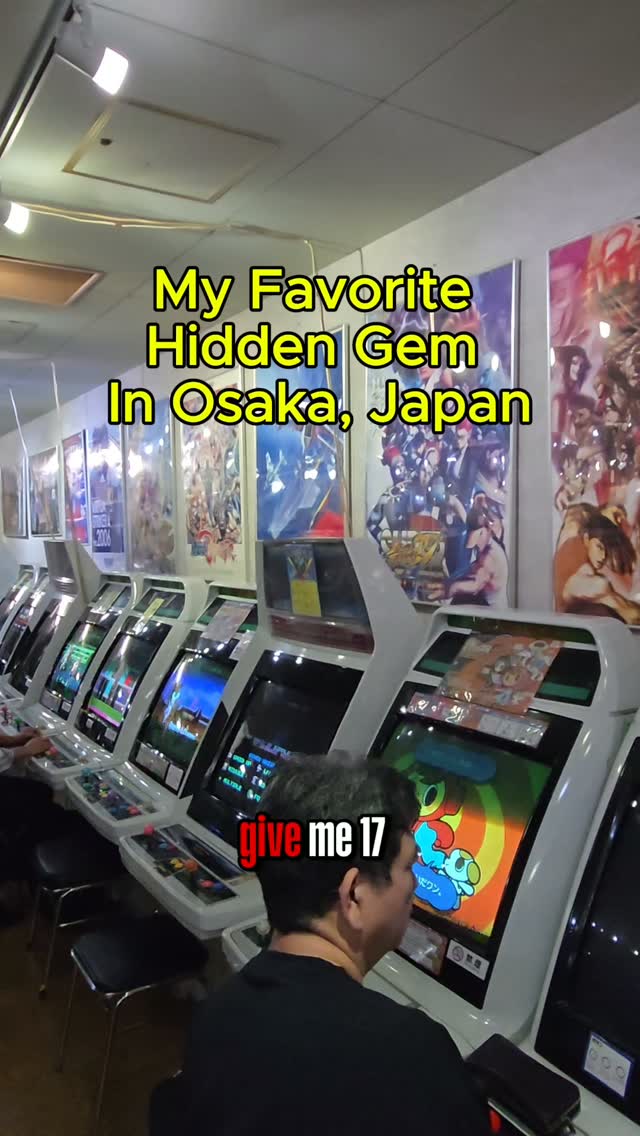 Hidden Japanese Arcade in Osaka
