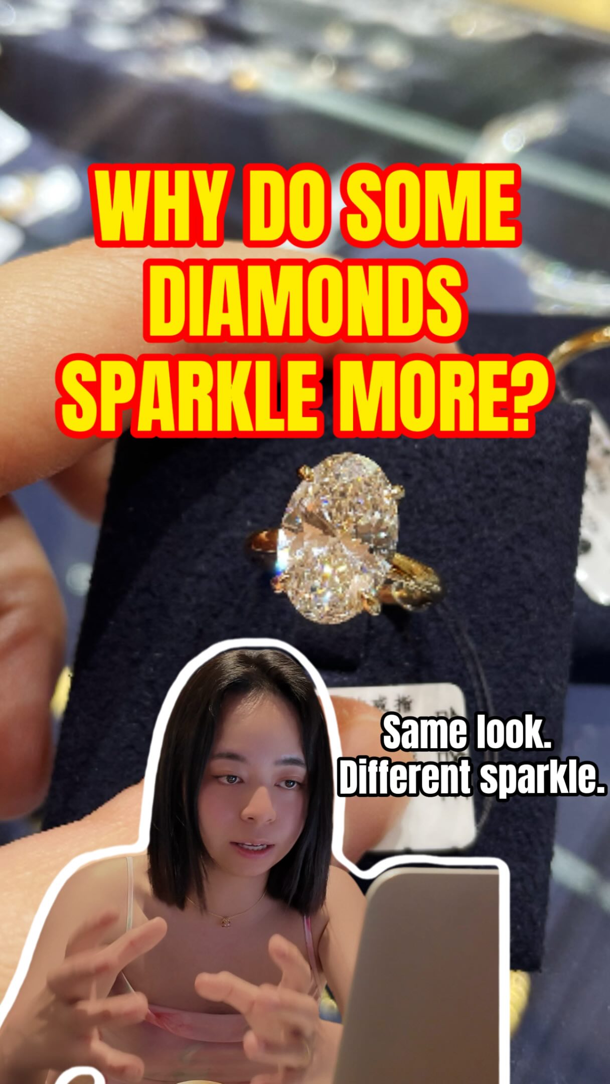 Shenzhen Jewelry Market's Diamond Cut Expertise
