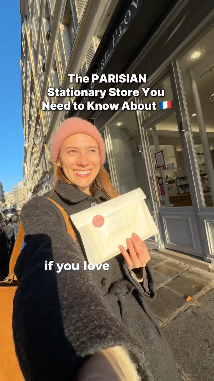 Parisian Stationery Shop's Vintage Charm