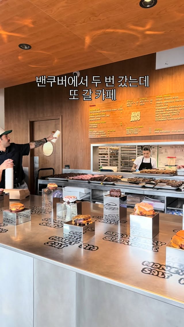 BAM BAM: Vancouver Cafe's Sandwiches, Donuts, and Drinks