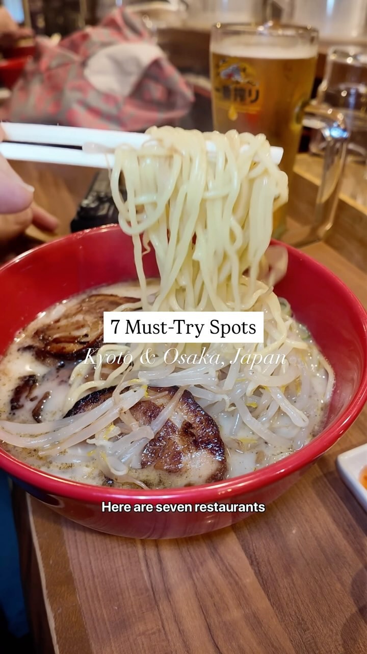 Kyoto and Osaka Culinary Destinations