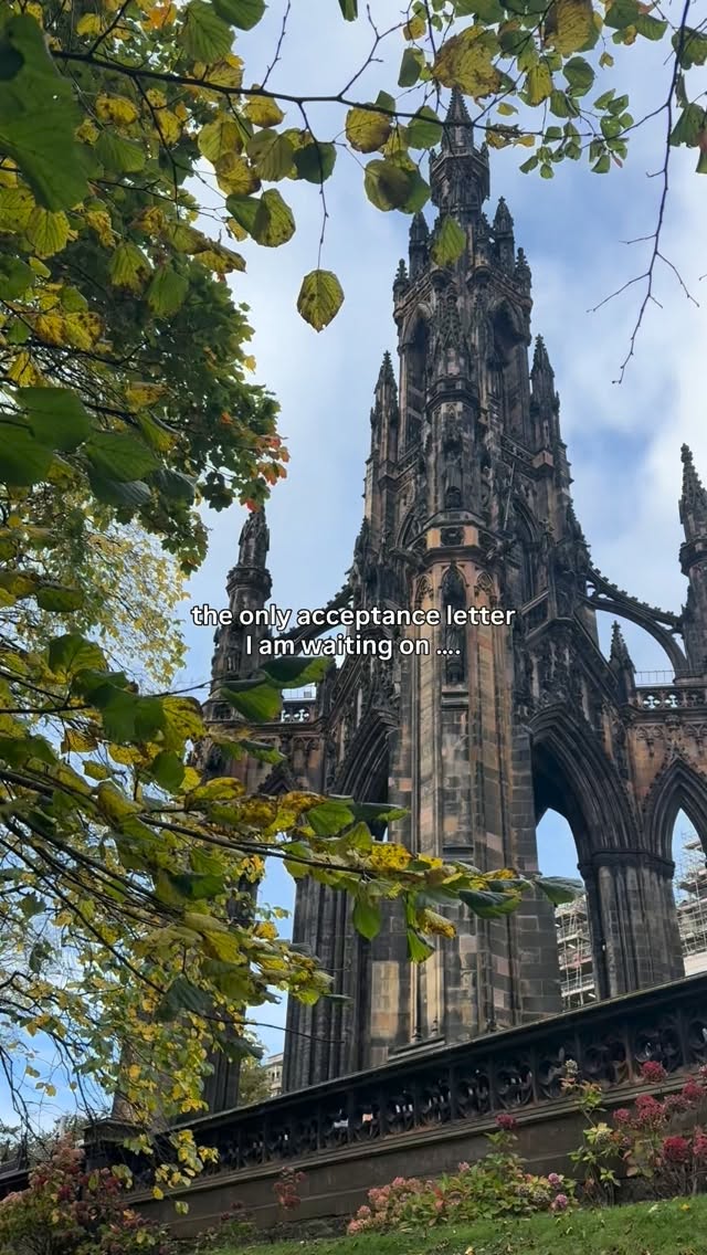 Edinburgh's Magical Autumnal Cityscape