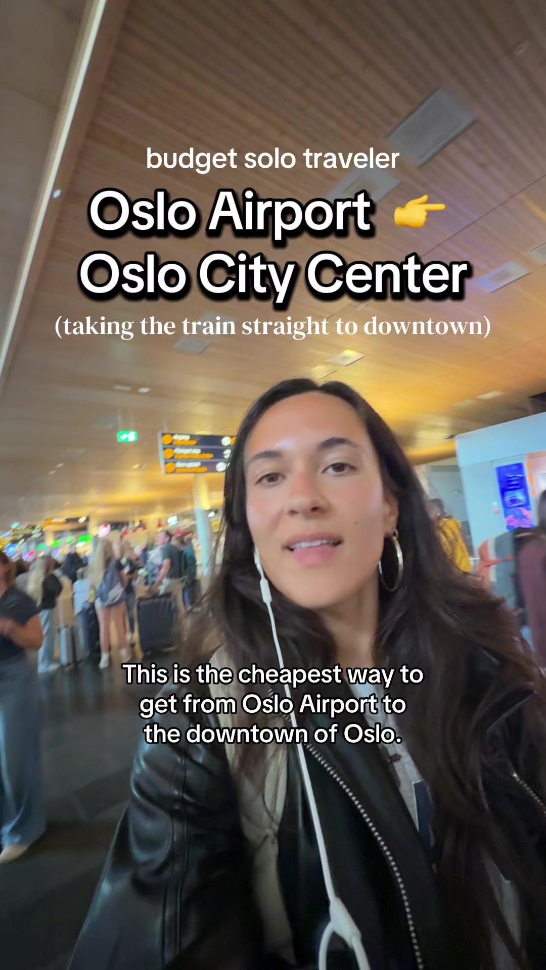 Easy Budget Train Travel From Oslo Airport to City