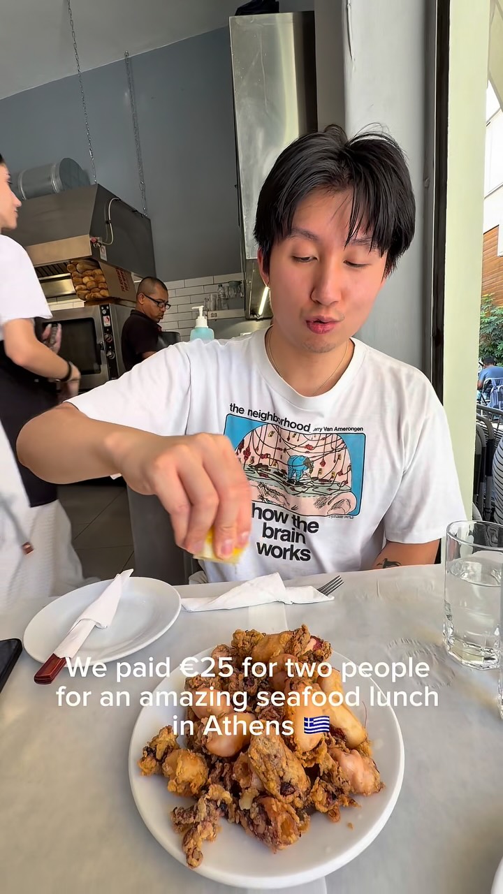 Greek Seafood Restaurant in Athens