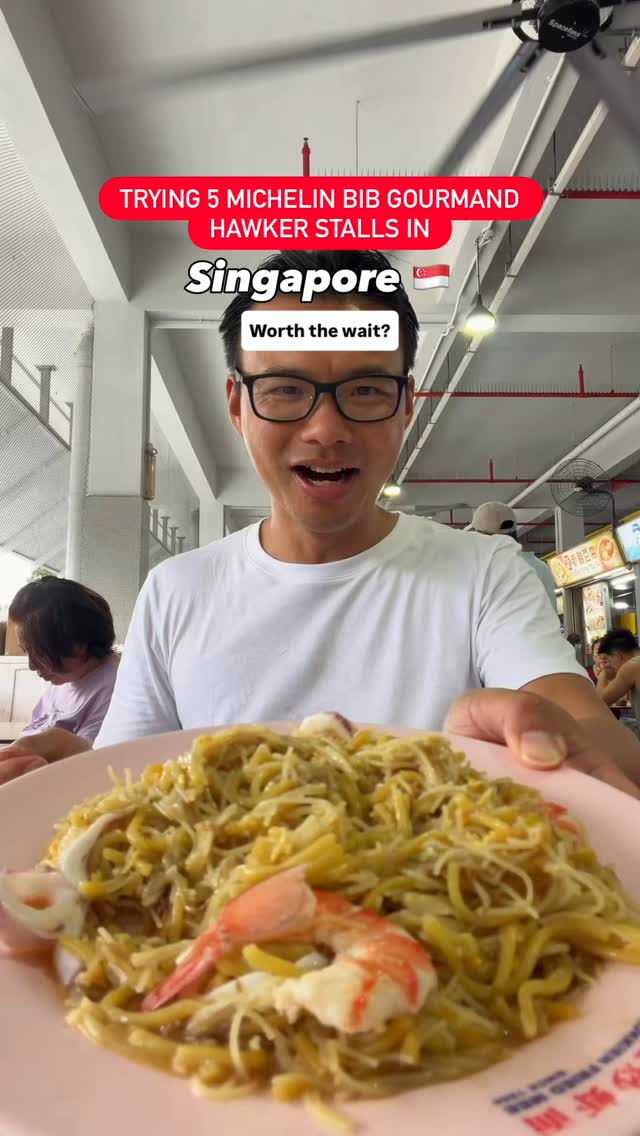 Singapore's Top Michelin Bib Gourmand Hawker Stalls