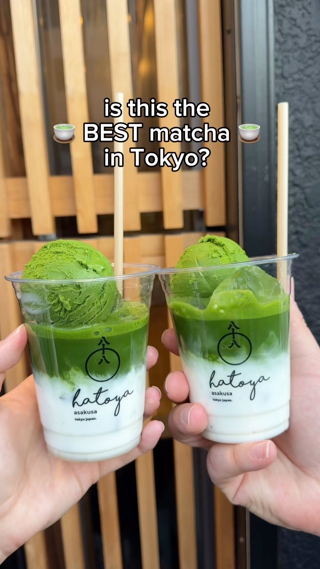 Hatoya Asakusa: Freshly Whisked Matcha Drinks