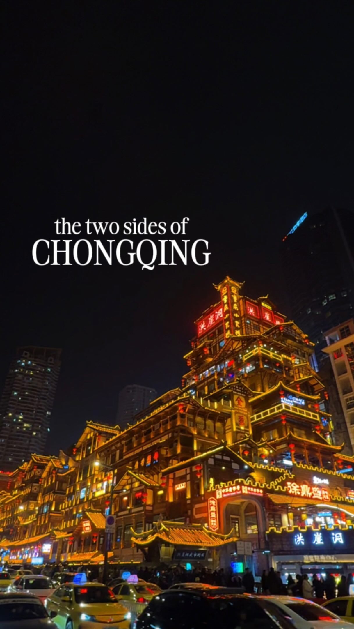 Chongqing's Natural Wonders and City Nights