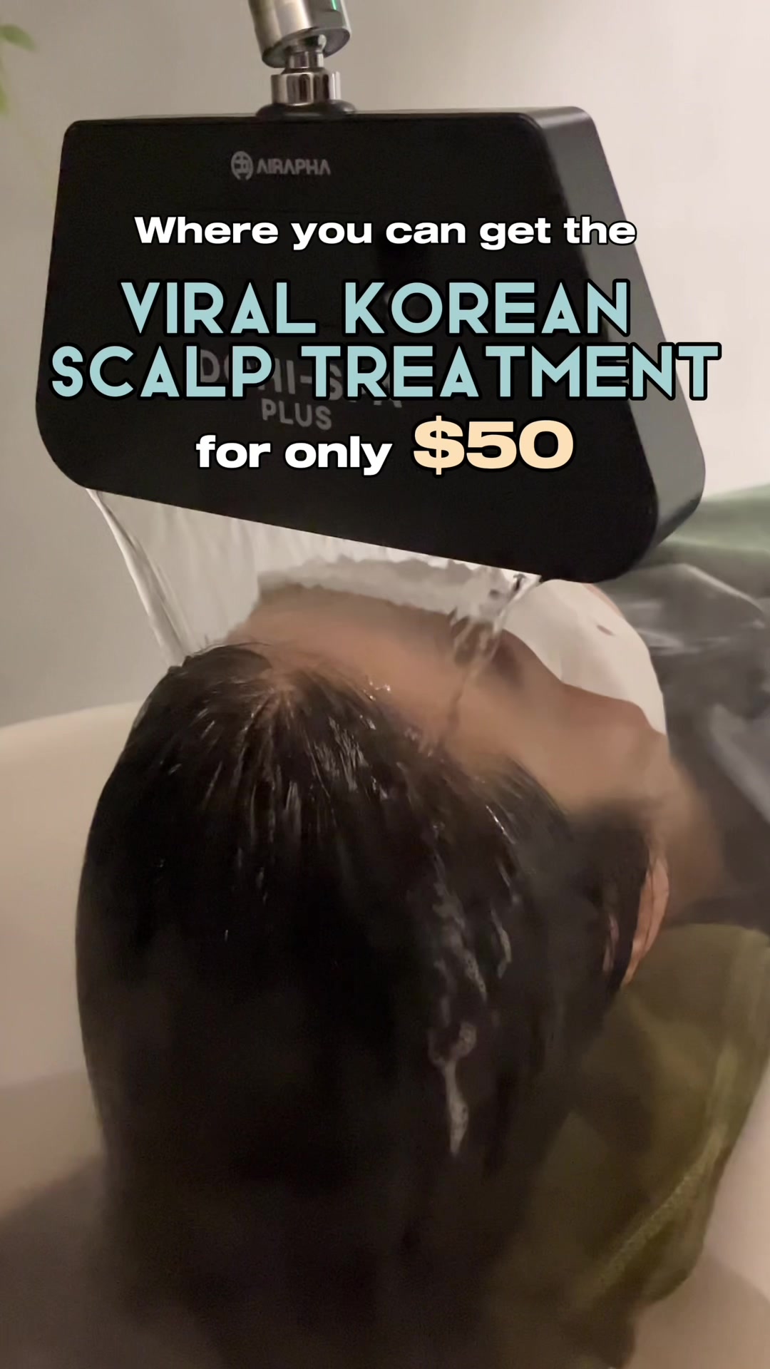Korean Scalp Treatments at Myeongdong Salon