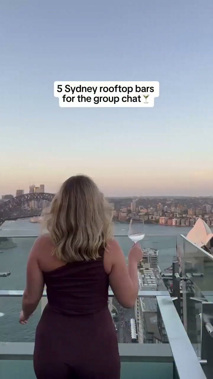 Sydney's Top Rooftop Bars and Iconic Landmarks