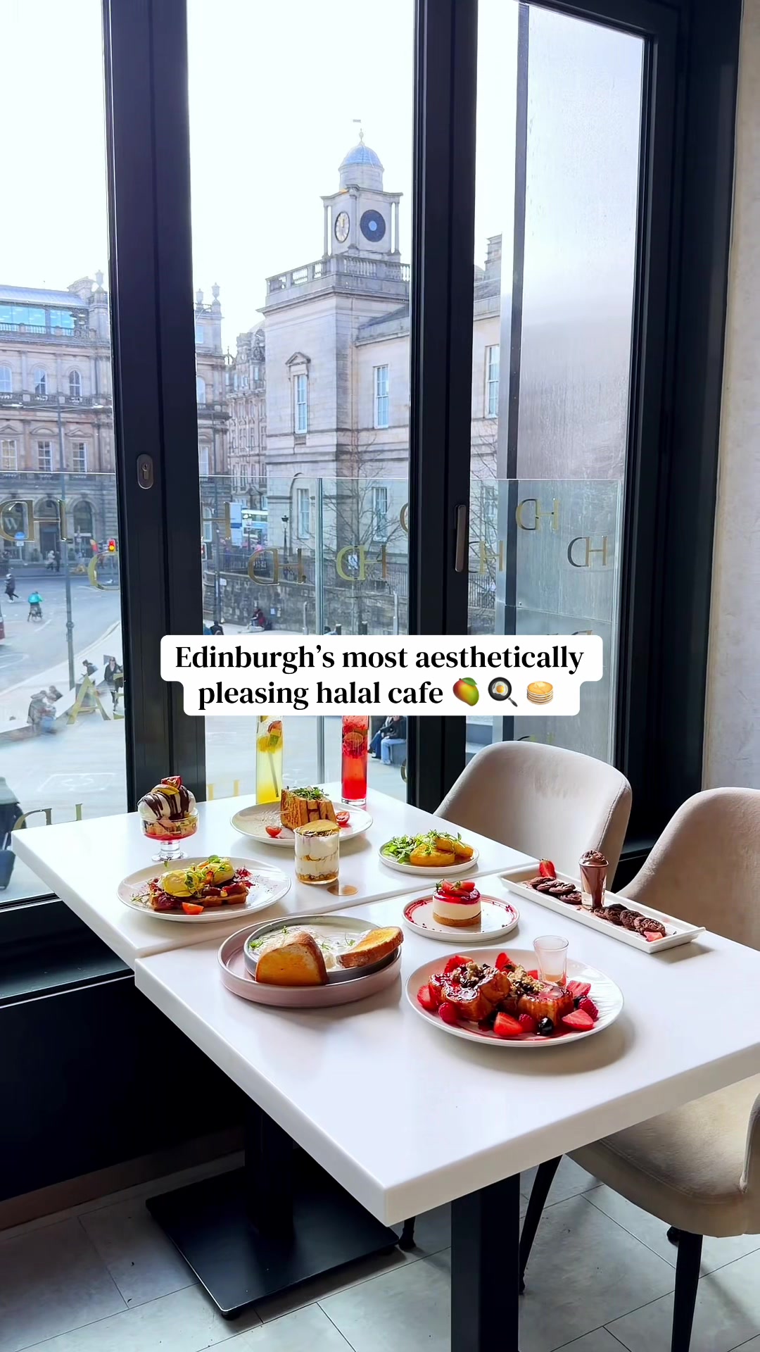 Haute Dolci Edinburgh Halal Cafe's Brunch Delights
