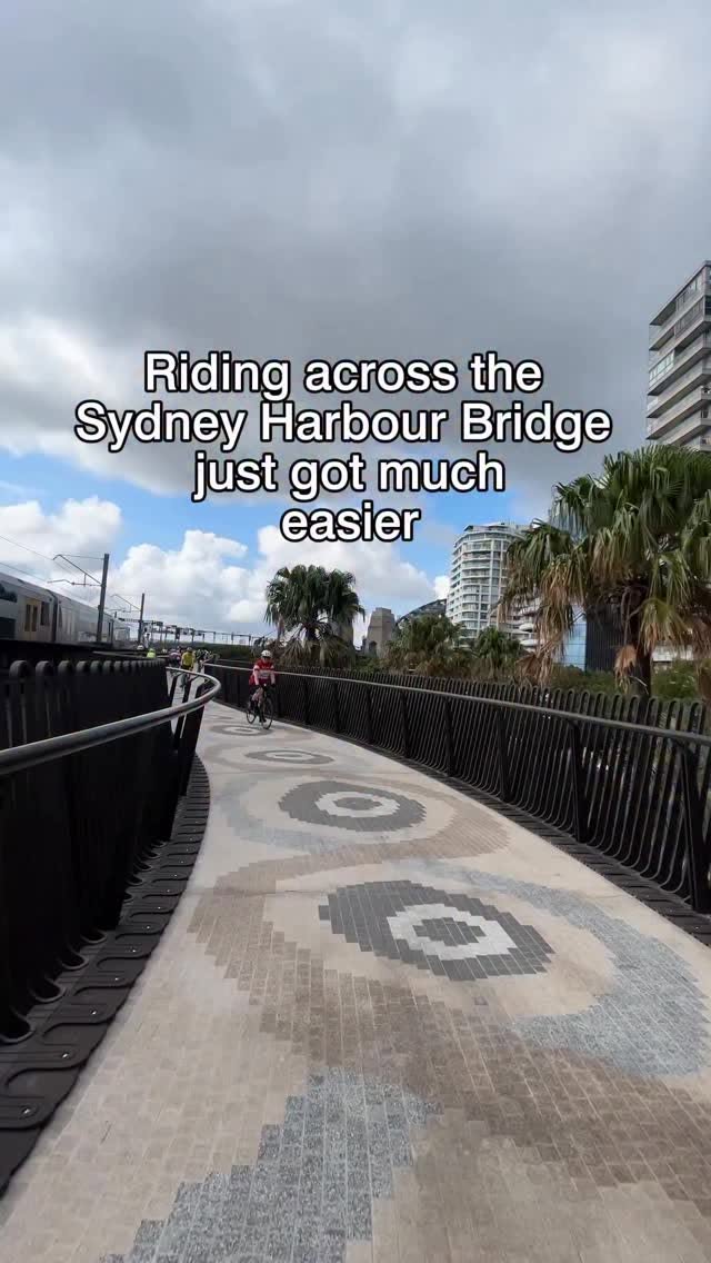 Sydney Harbour Bridge Bike Ramp Opens
