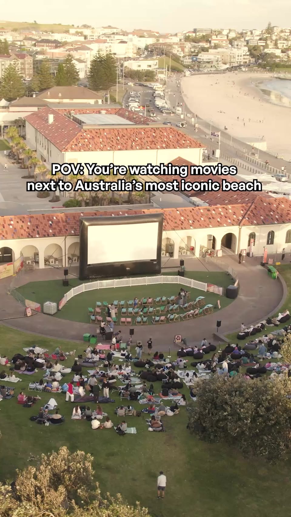 Bondi Beach Hosts Outdoor Summer Movie Screenings