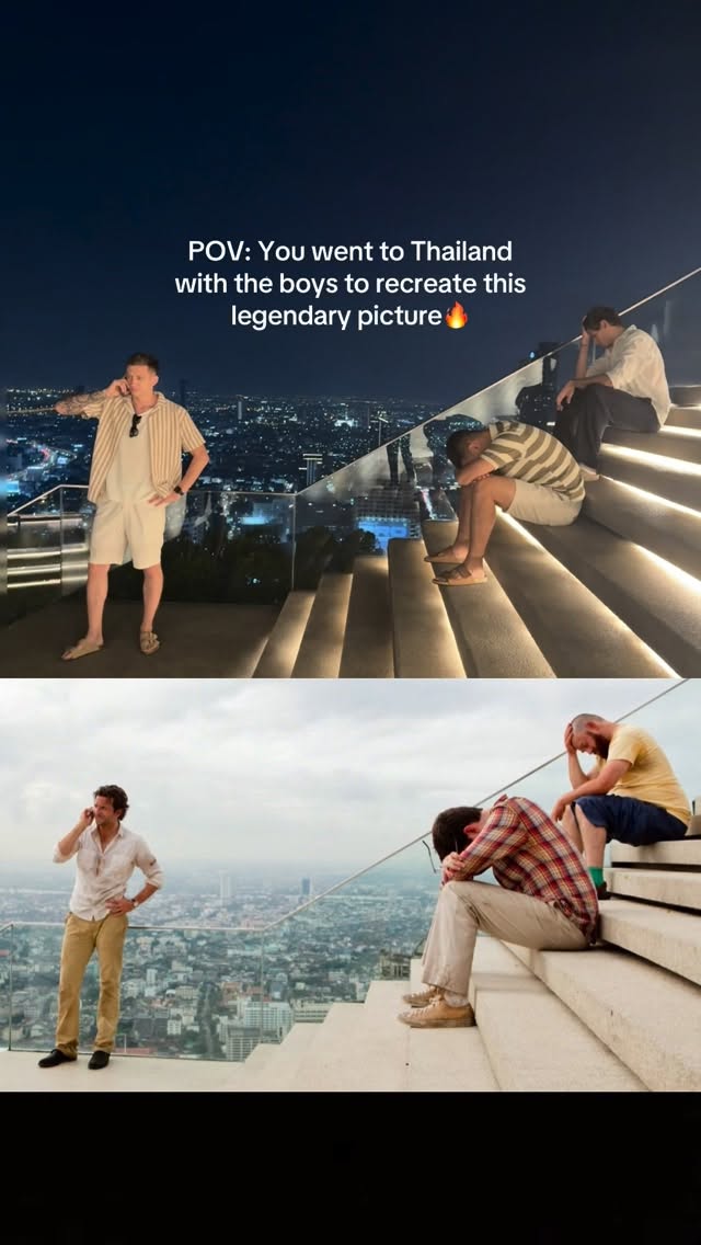 Bangkok Rooftop Bar Recreates Movie Scene