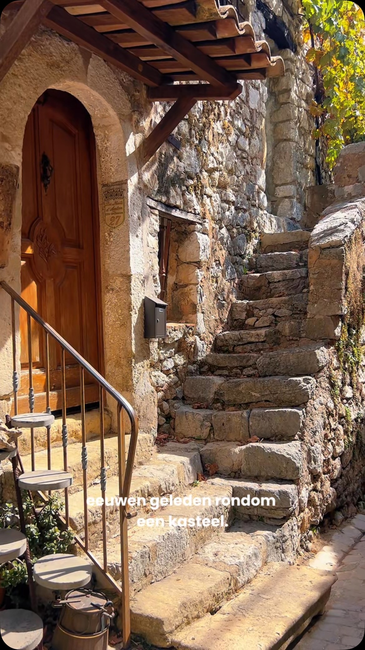 Fairy Tale Village In Tourrettes-sur-Loup, France