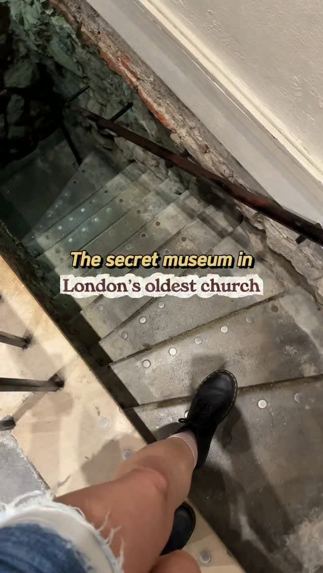London's Oldest Church Houses Secret Museum