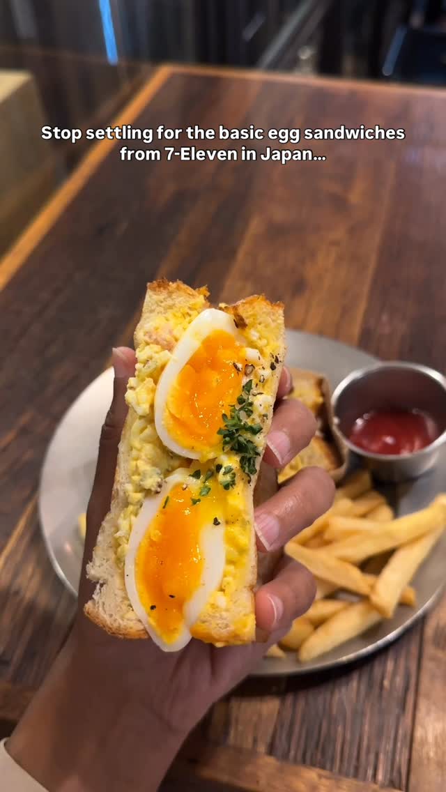 Gourmet Egg Sandwiches At Tokyo's Egg Baby Cafe