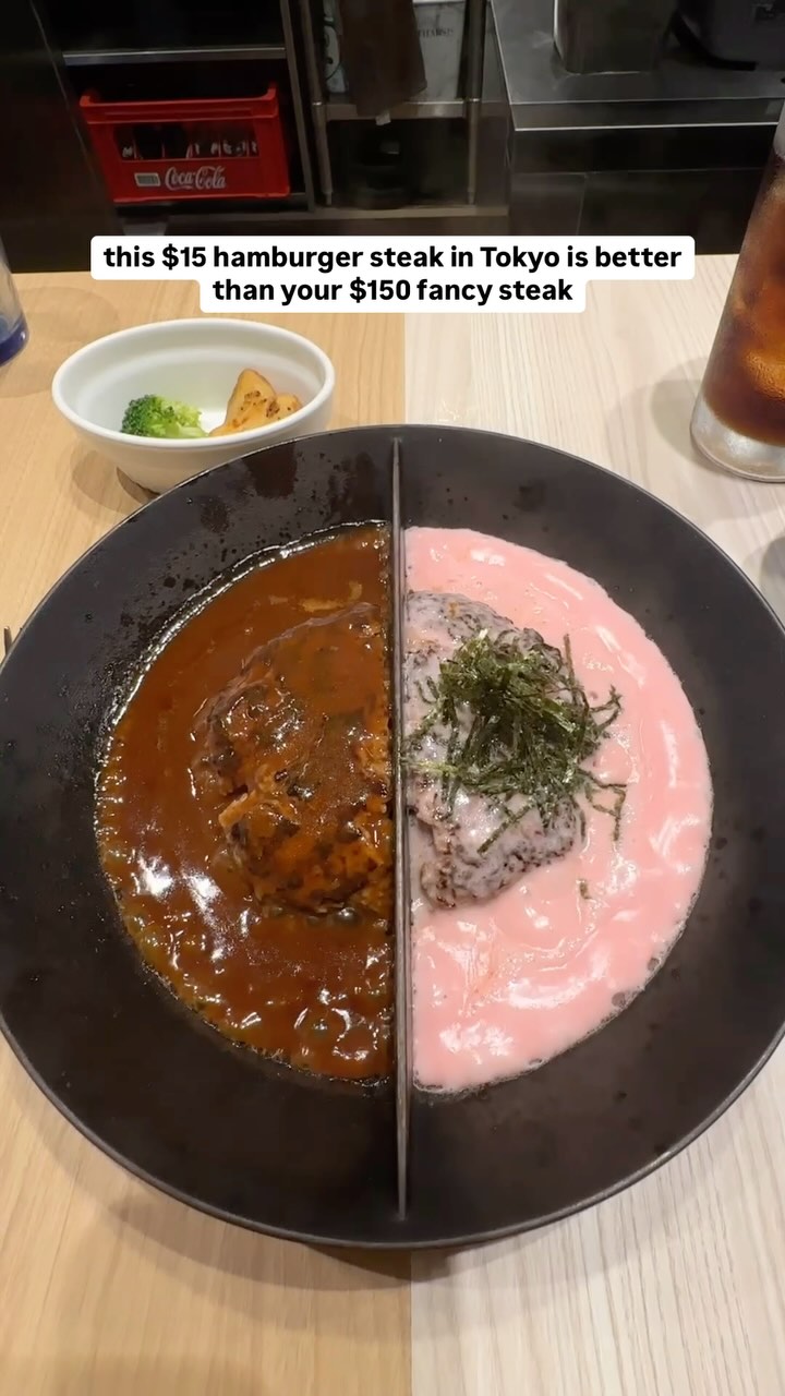 Tokyo Hamburger Steak Restaurant Offers Variety