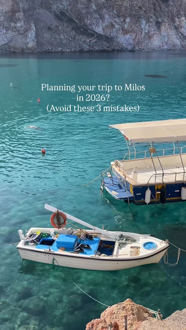 Milos Travel Tips: Best Areas and Boat Tours