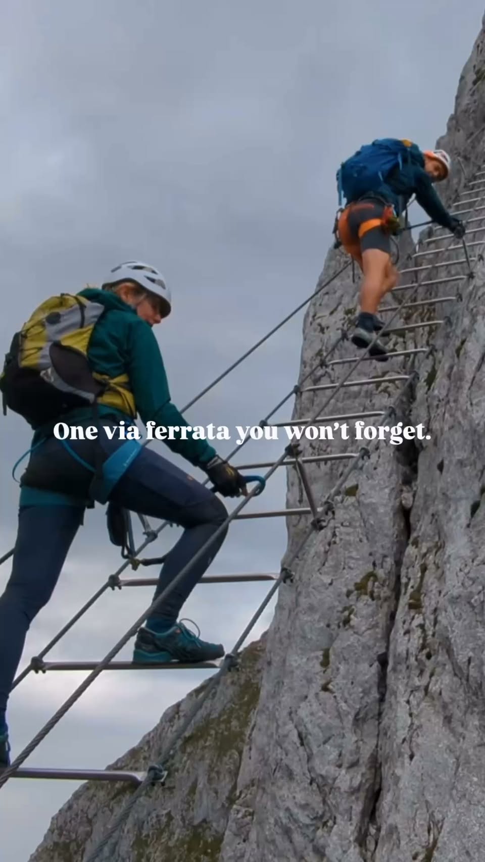 Donnerkogel Via Ferrata With Scenic Lake Views