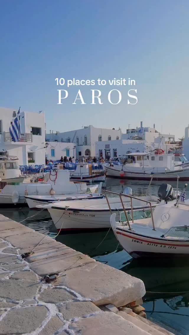 Paros Travel Guide: Villages, Beaches, and Dining