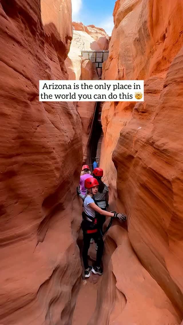 Arizona Slot Canyon Via Ferrata Adventure