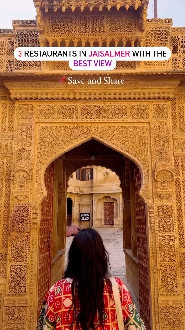 Jaisalmer's Fort, Lake, and Restaurants
