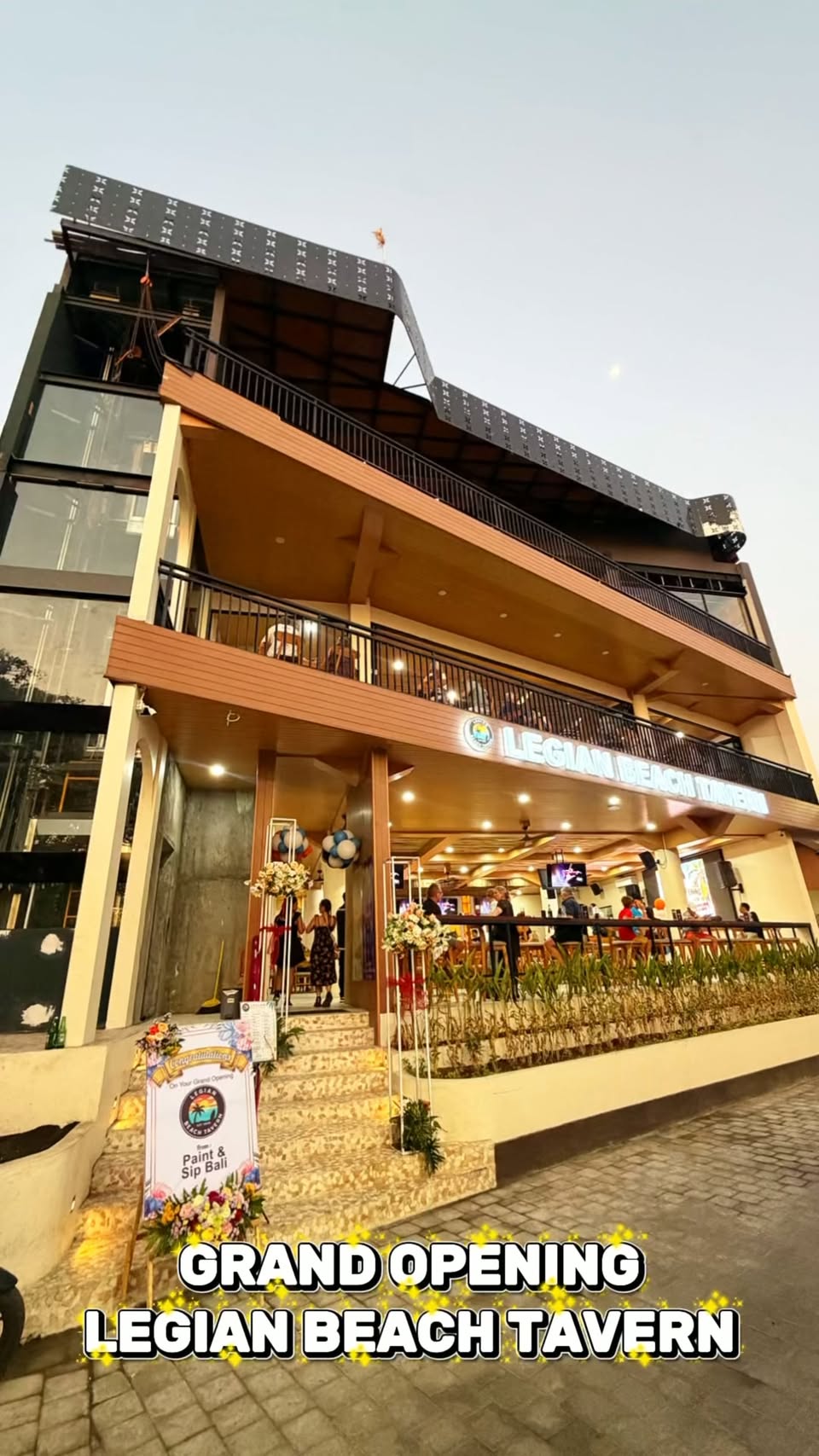 Legian Beach Tavern Grand Opening Celebration
