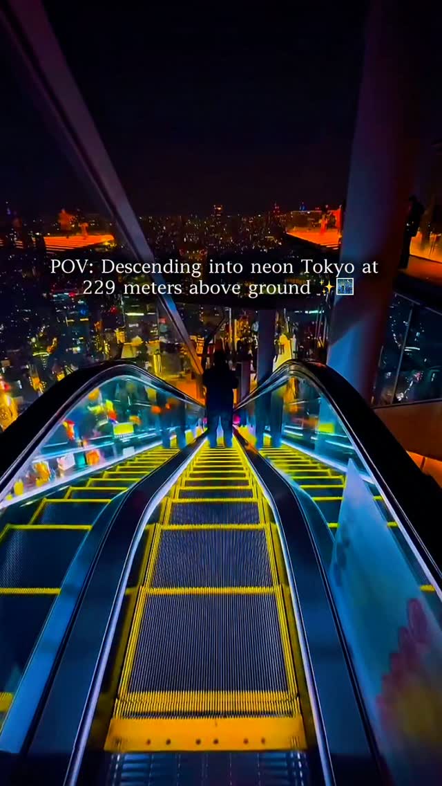 Shibuya Sky Observation Deck and Scramble Crossing