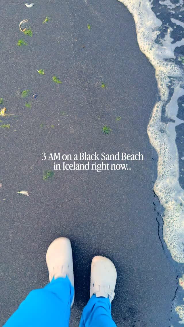 Stokksnes Iceland's Midnight Sun Black Sand Beach