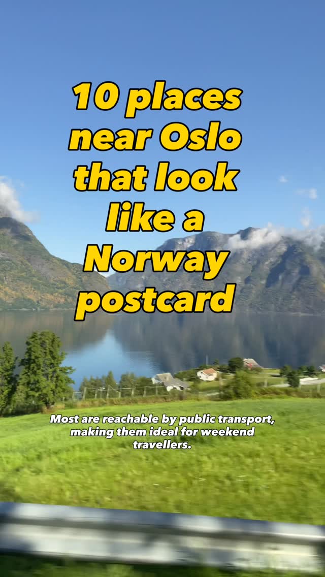 Scenic Norwegian Spots Near Oslo For Weekend Trips