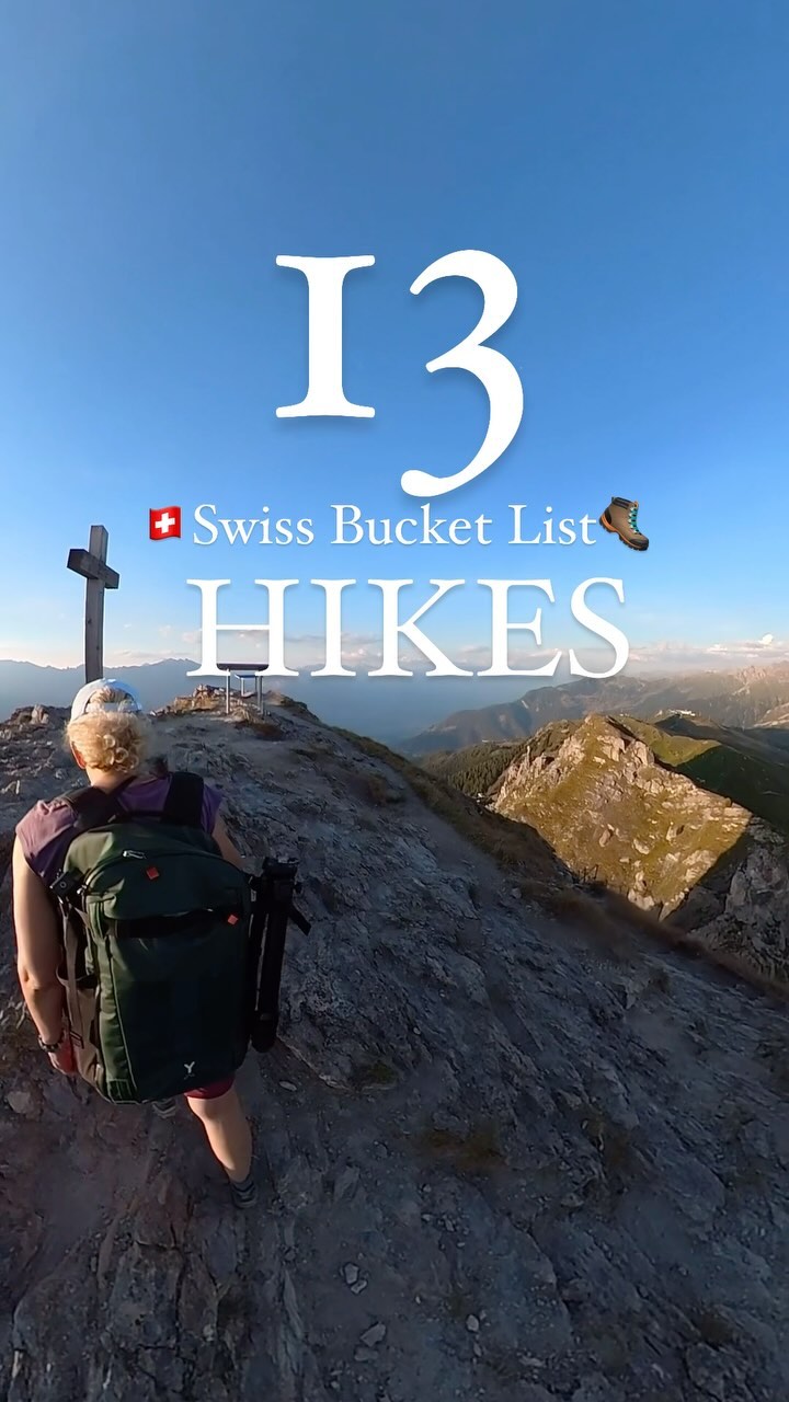 Stunning Swiss Hikes Through Mountains, Lakes, and Glaciers