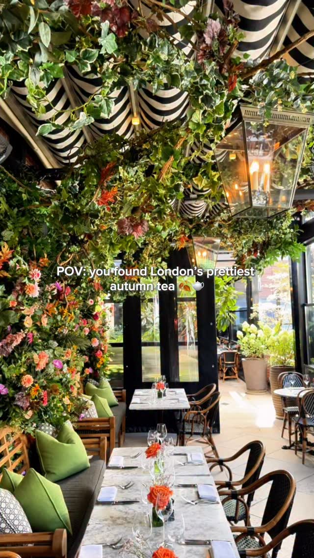 Bloomsbury's Floral Afternoon Tea Experience