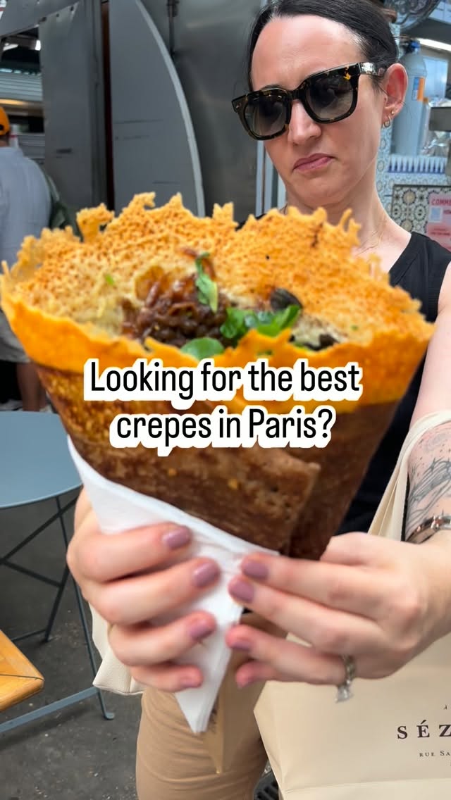 Paris's Best Crepes at Marché des Enfants Rouges
