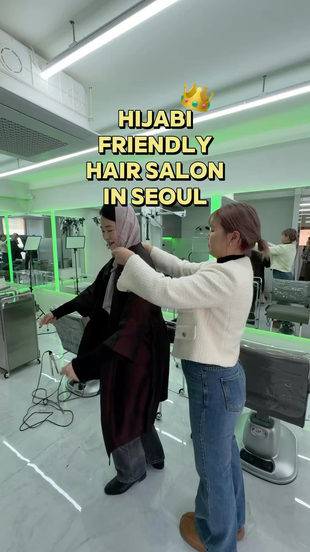 Muslimah-Friendly Korean Hair Salon Promotion