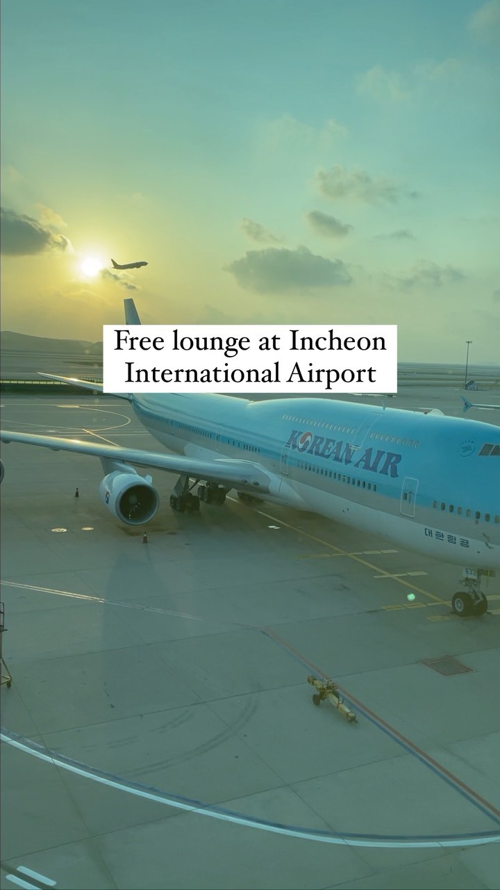 Incheon Airport's Free Transfer Lounge Offers Amenities
