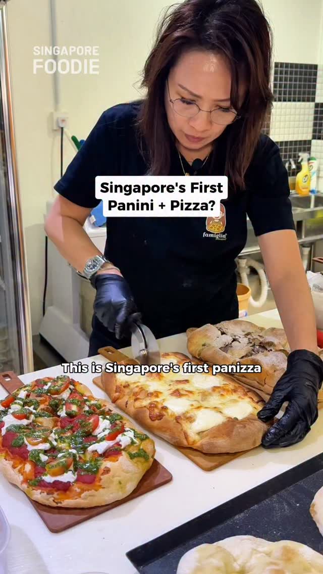 Singapore's First Pizza Panini Fusion Spot