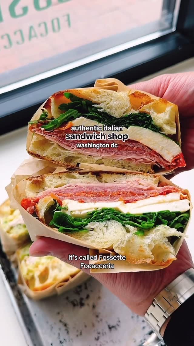 Authentic Italian Focaccia Sandwiches In Washington