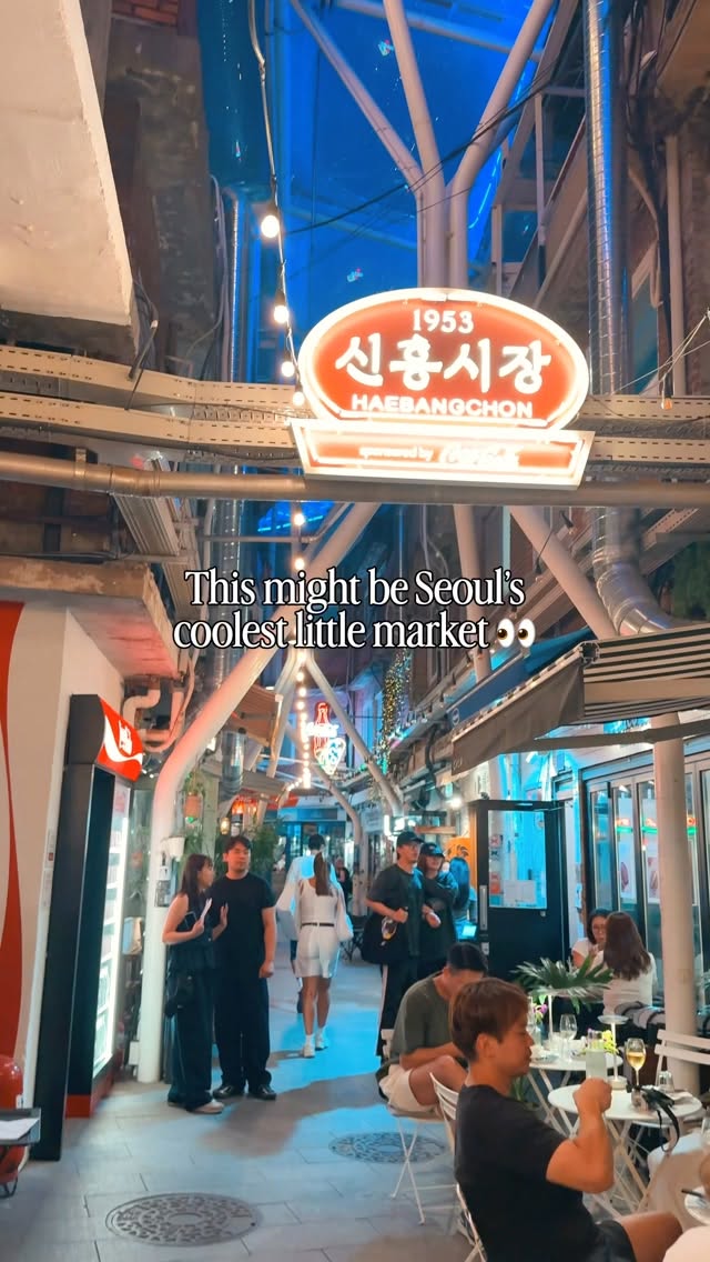 Haebangchon Market's Retro Charm