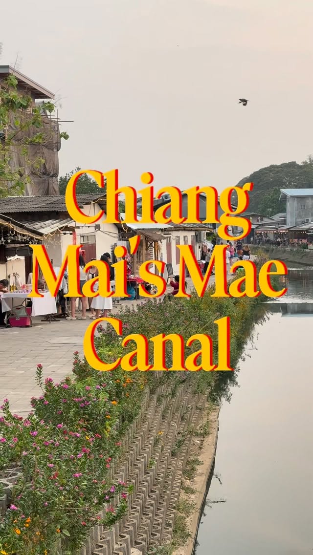 Chiang Mai's Mae Kha Canal: Food, Shops, and Cafes