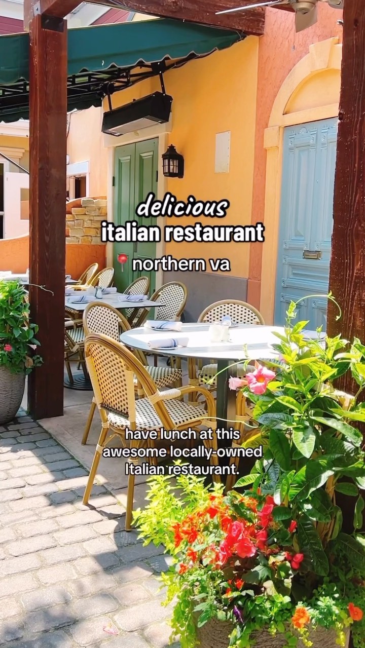 Italian Restaurant With A Charming Patio
