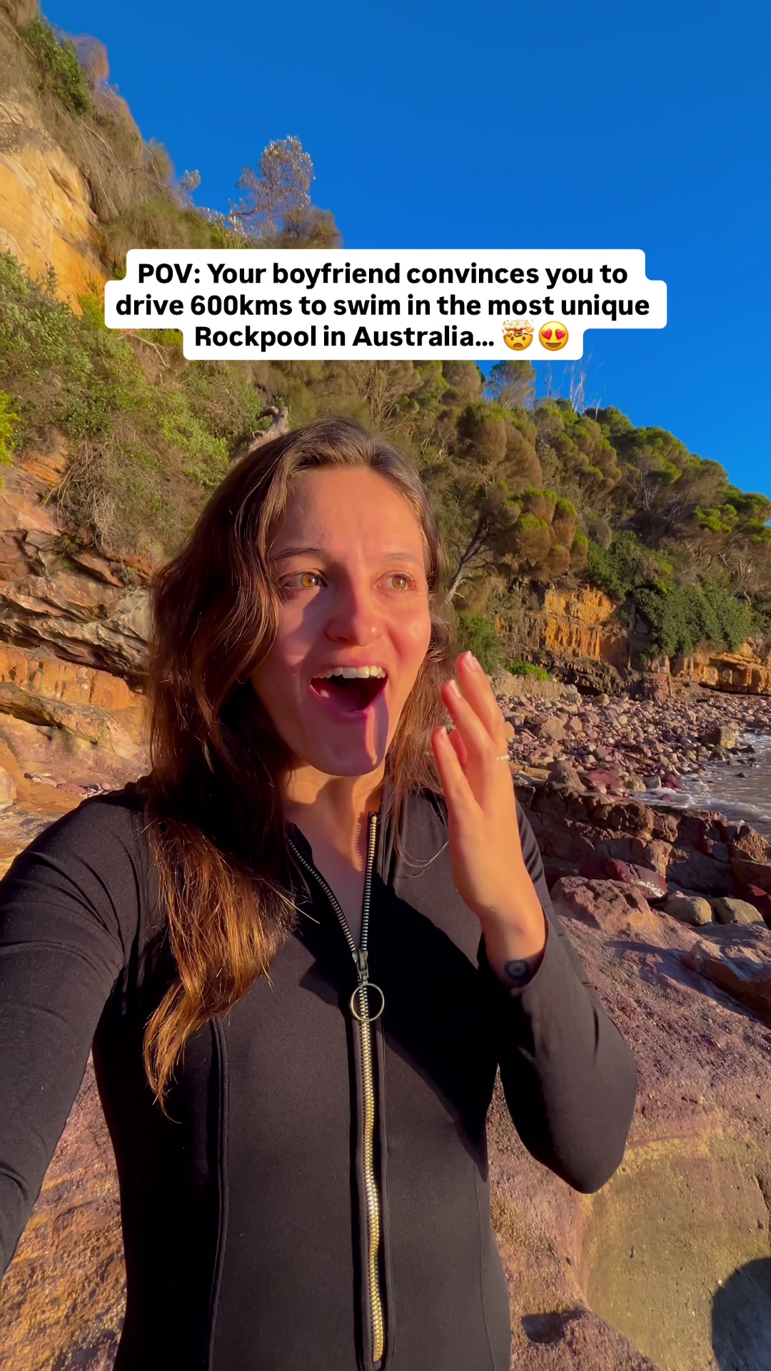 Aslings Beach Rock Pool NSW South Coast Gem