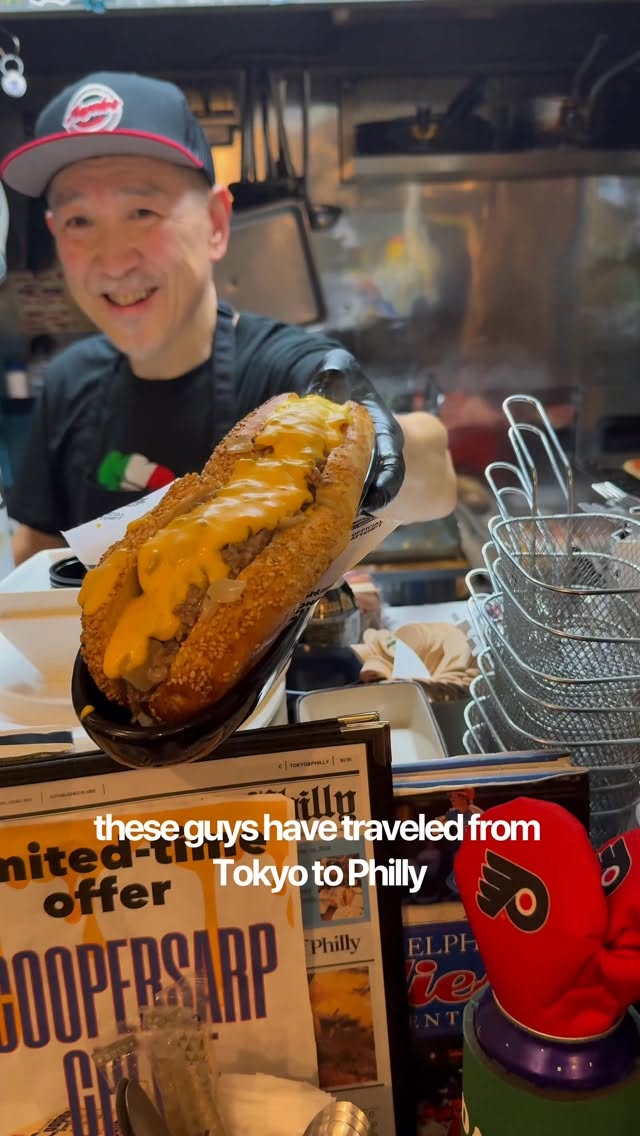 Tokyo Sports Bar Serves Authentic Philly Cheesesteaks