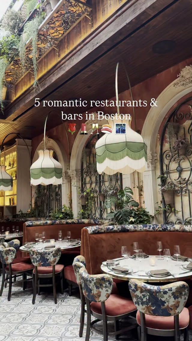 Dimly Lit Boston Restaurants Perfect For Dates