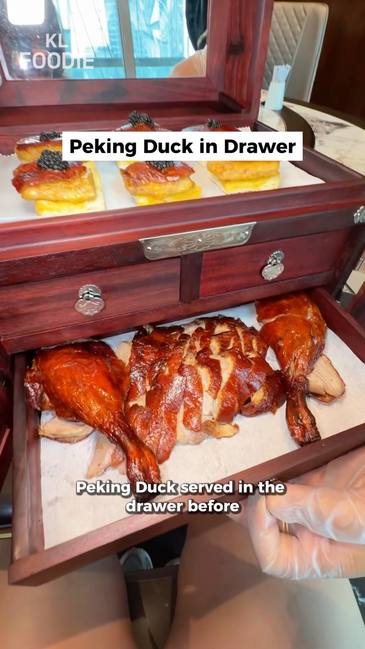 Kuala Lumpur Cantonese Restaurant's Drawer Peking Duck