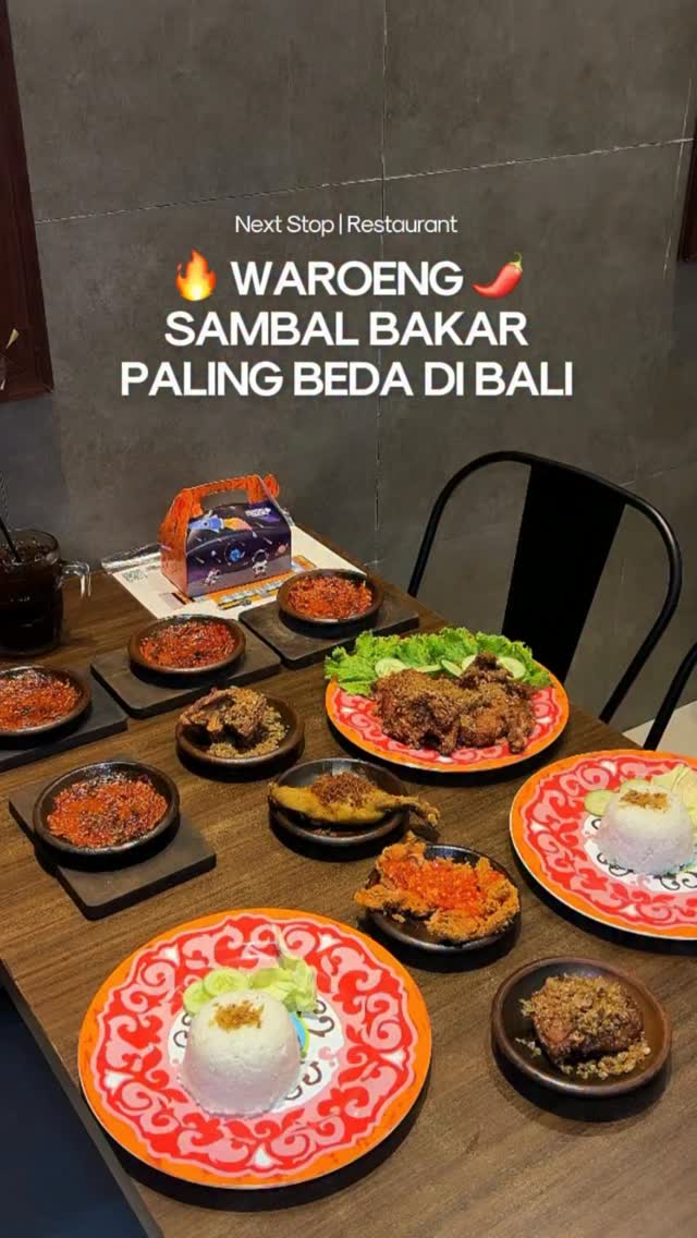 Balinese Restaurant Serves Grilled Sambal
