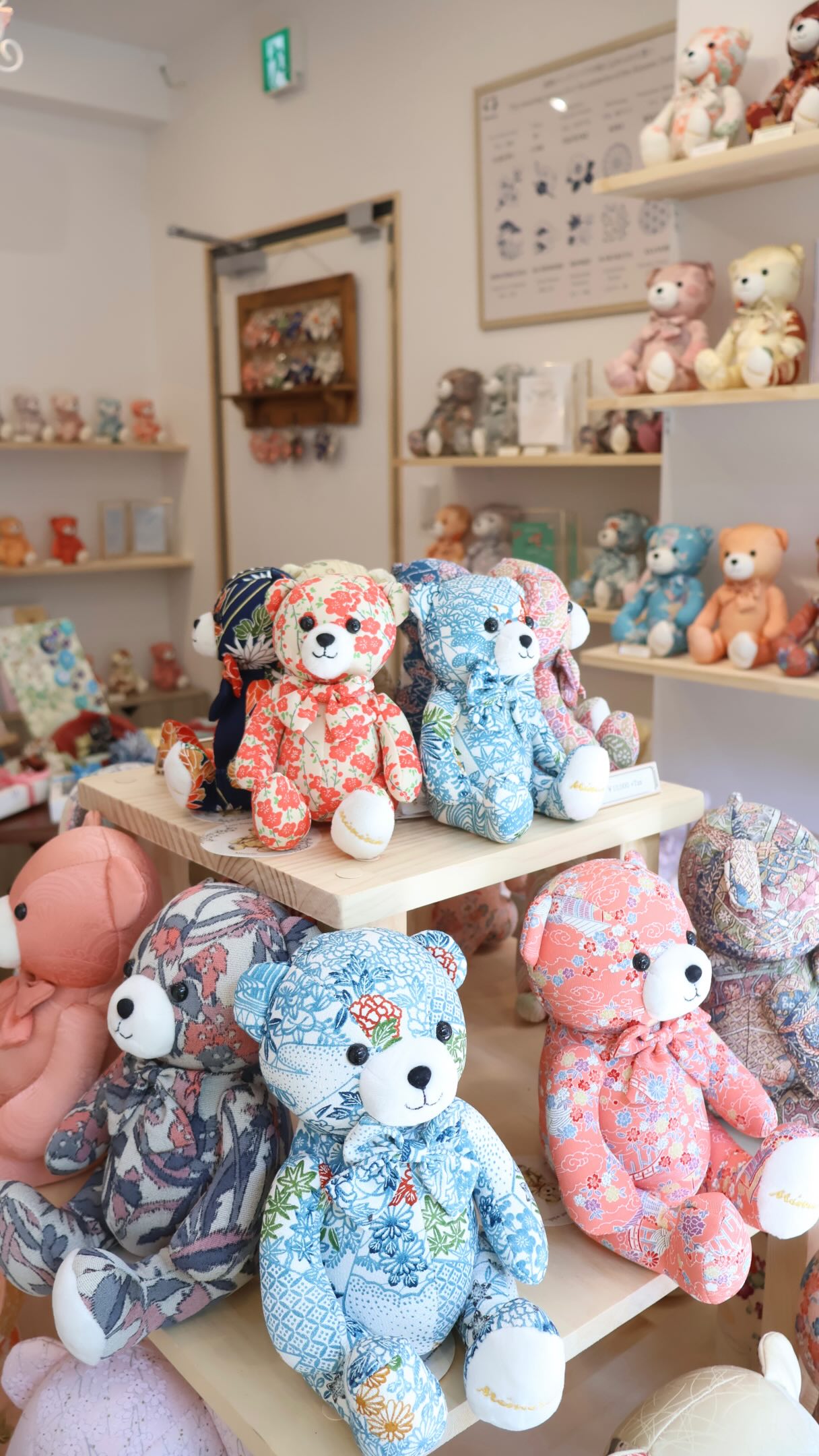 Kimono Teddy Bears at Mimirin